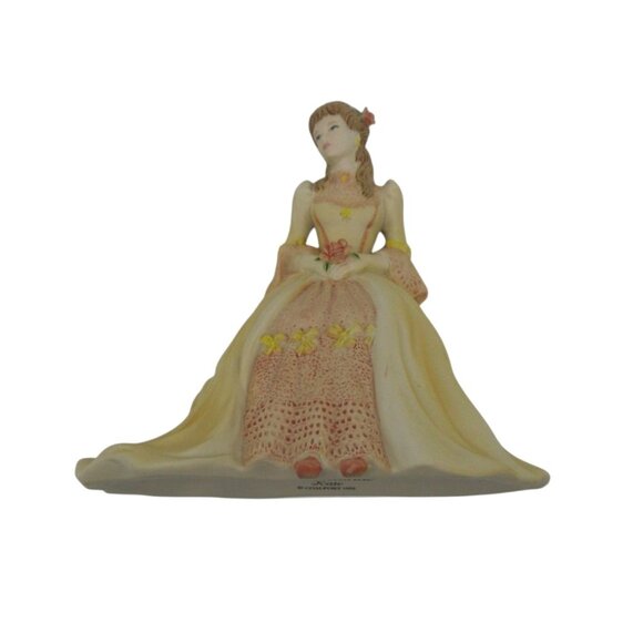 COALPORT Beau Monde KATE Porcelain Figurine 1993 England Vintage 5" - Picture 5 of 10